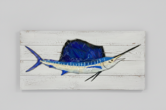 Seaglass Sailfish Painting