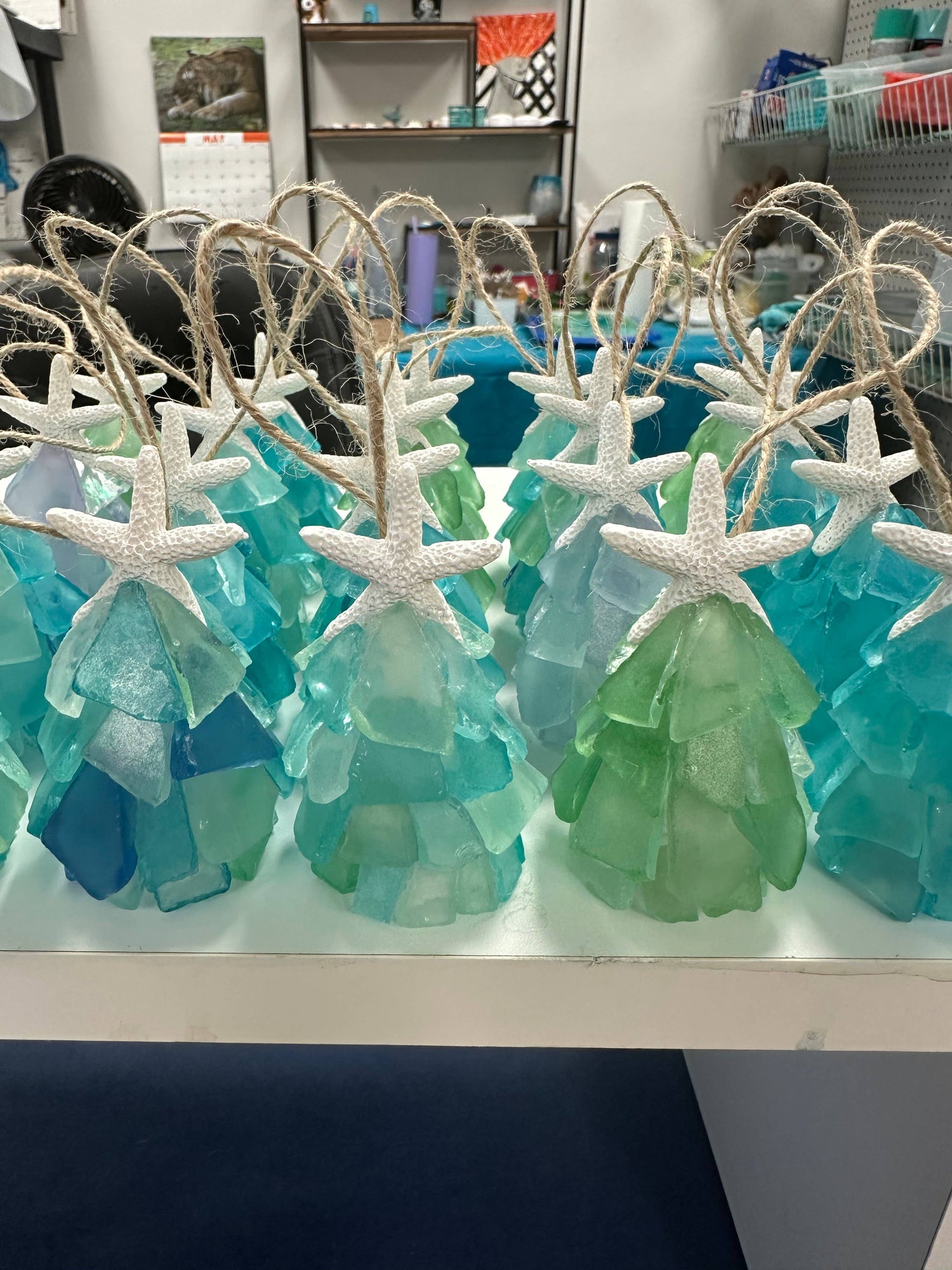 Seaglass Ornaments