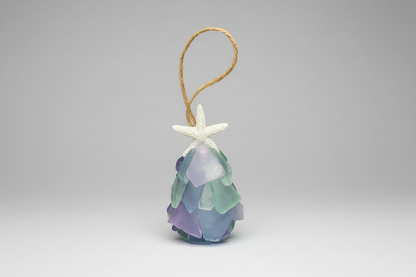 Seaglass 3D Christmas Ornament