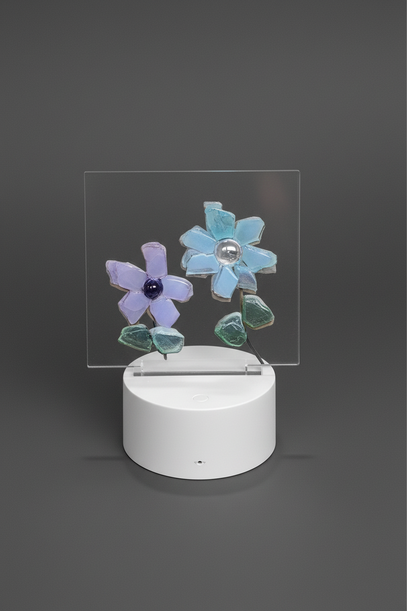 3D Seaglass LED Night Lights