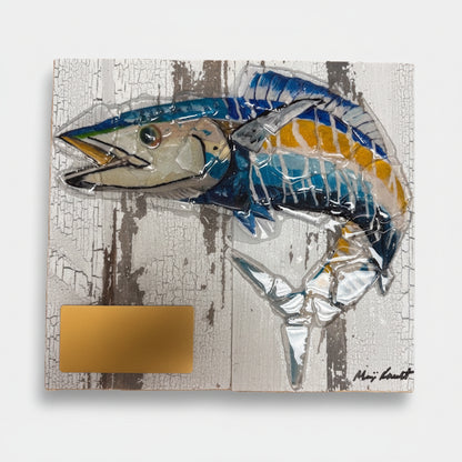 Seaglass Wahoo Painting