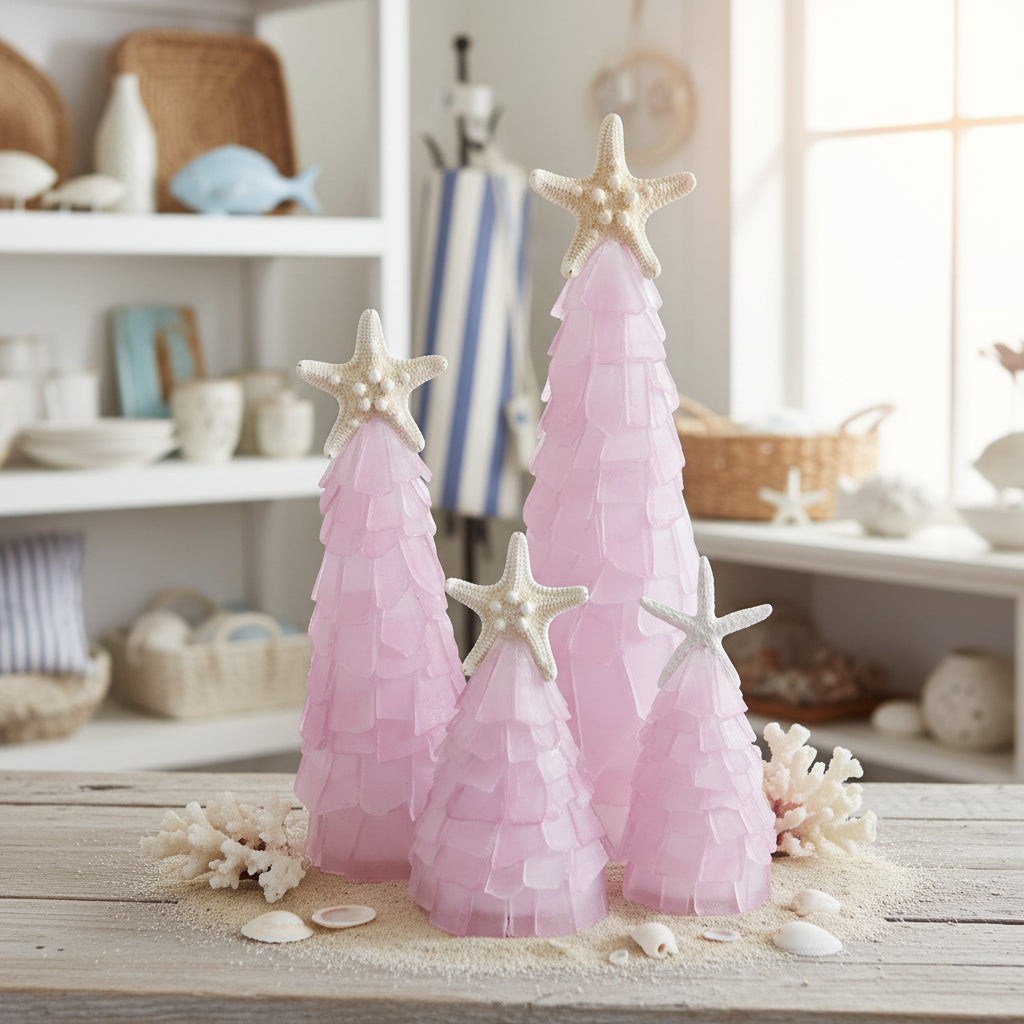 3D Seaglass Christmas Tree Box Set