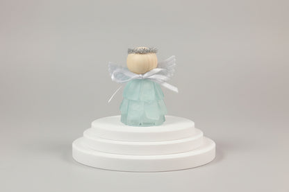 Mini Seaglass Christmas Angels - No Lights