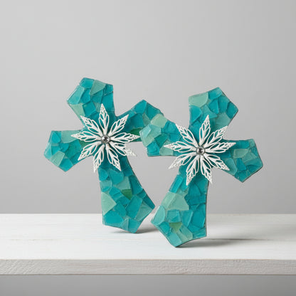 Seaglass Cross