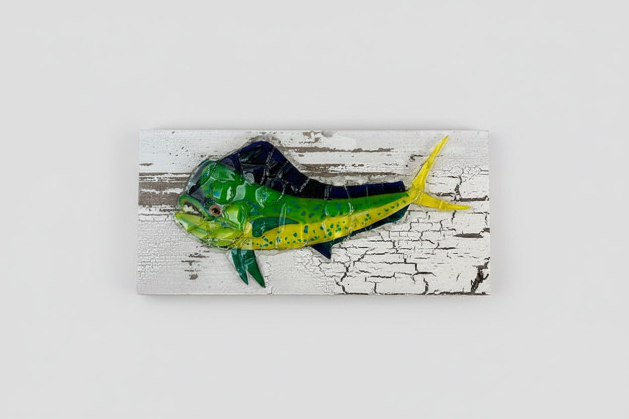Seaglass Mahi Painting