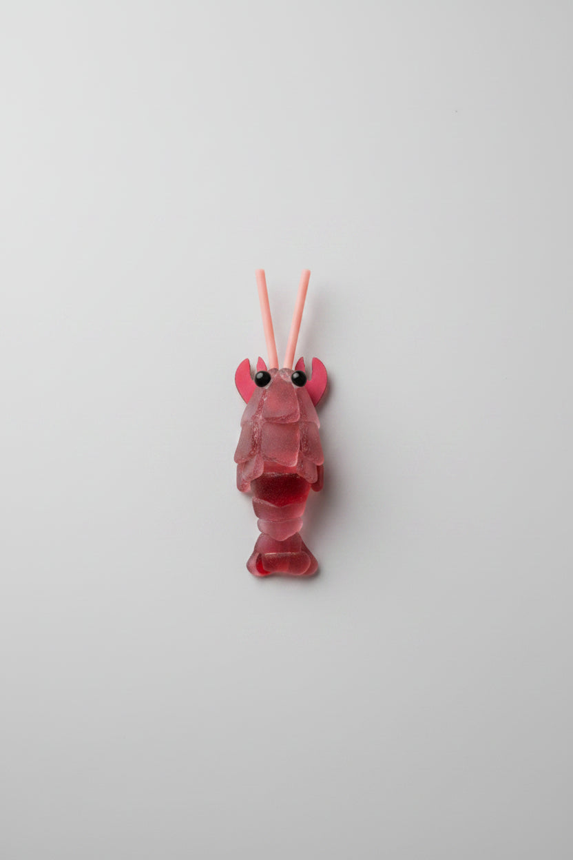 Seaglass 3D Christmas Lobster Ornament