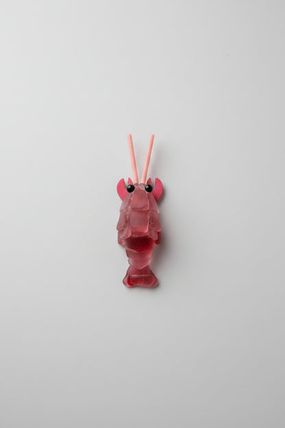 Seaglass 3D Christmas Lobster Ornament