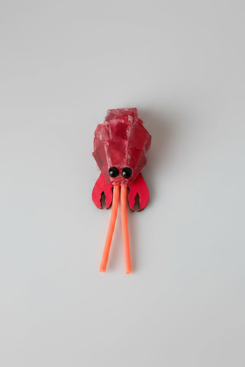 Seaglass 3D Christmas Lobster Ornament
