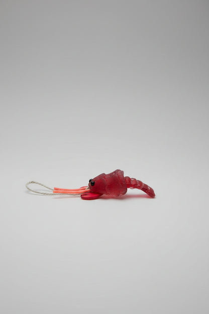 Seaglass 3D Christmas Lobster Ornament