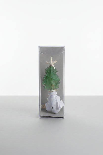 LED Plug-In Seaglass Night Lights