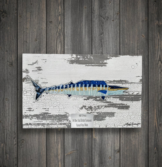 Seaglass Wahoo Painting