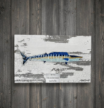 Seaglass Wahoo Painting