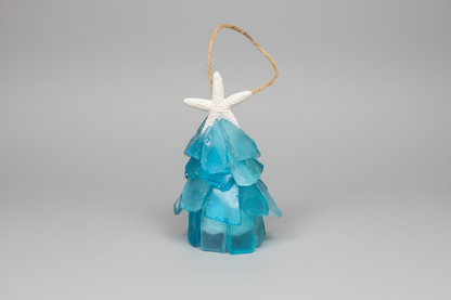 Seaglass 3D Christmas Ornament