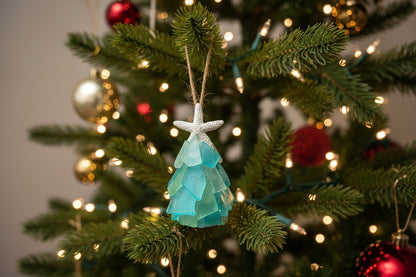 Seaglass 3D Christmas Ornament  