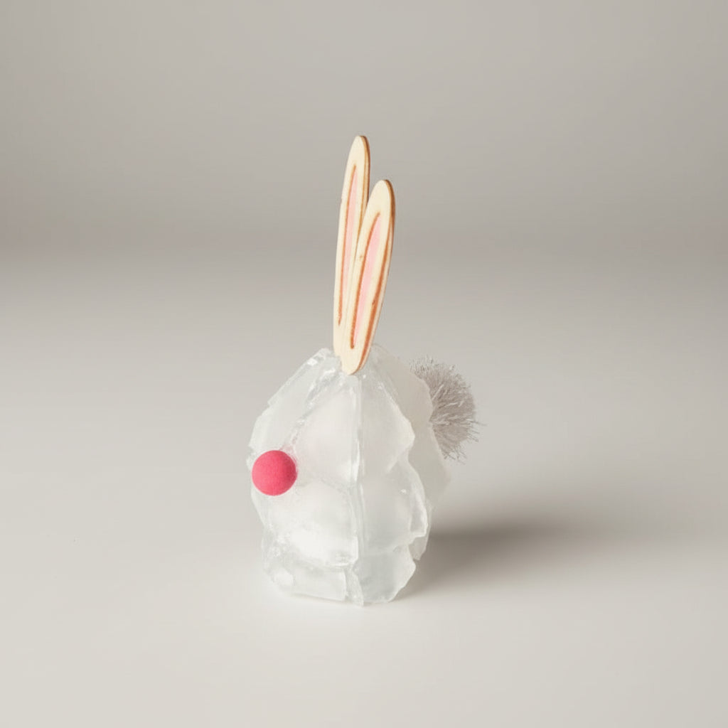 Seaglass Easter Bunny