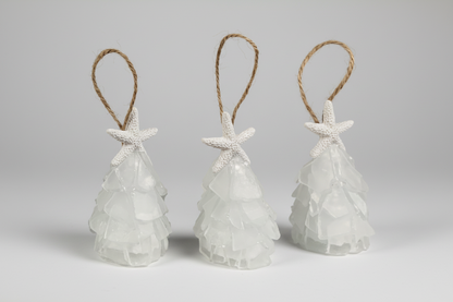 Seaglass 3D Christmas Ornament  