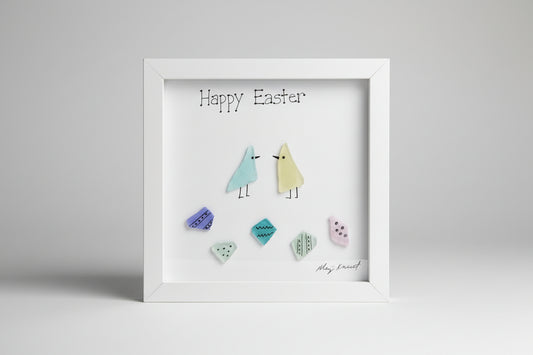 Seaglass Happy Easter