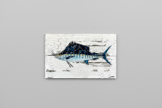 Seaglass Sailfish Painting    