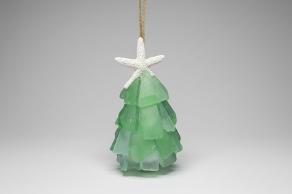 Seaglass 3D Christmas Ornament
